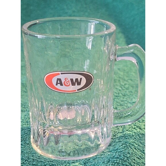 2 Vintage A&W Root Beer Mini Mug US 3” 1970s - Picture 3 of 6
